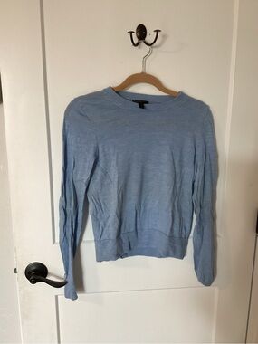 J. Crew Light Blue Crewneck Sweater